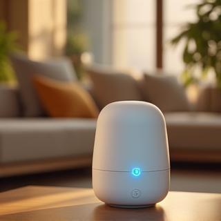 거실에서 활용되는 AI 홈 어시스턴트